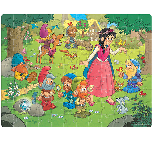 Snow White & The Seven Dwarfs 108 Pieces